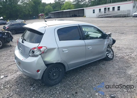 2015 Mitsubishi Mirage De/Rf z USA, uszkodzony, nr VIN ML32A3HJ0FH034117